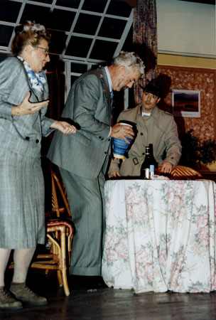 Scene uit "Gieren op een veilig nest"